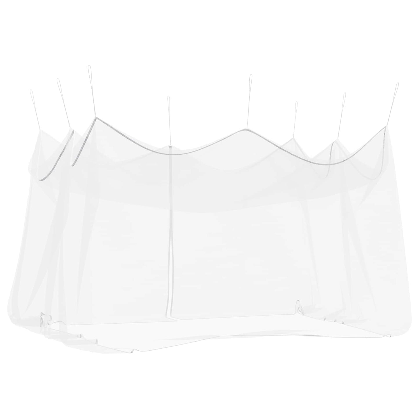 vidaXL Δικτύο Κουνούπια Κήπου 220 mesh Λευκό 3 x 4,5 x 2,5 m