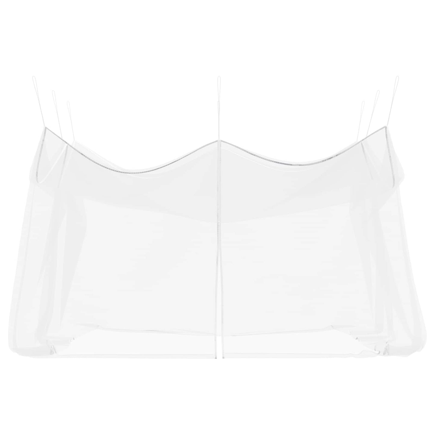 vidaXL Δικτύο Κουνούπια Κήπου 220 mesh Λευκό 3 x 4,5 x 2,5 m