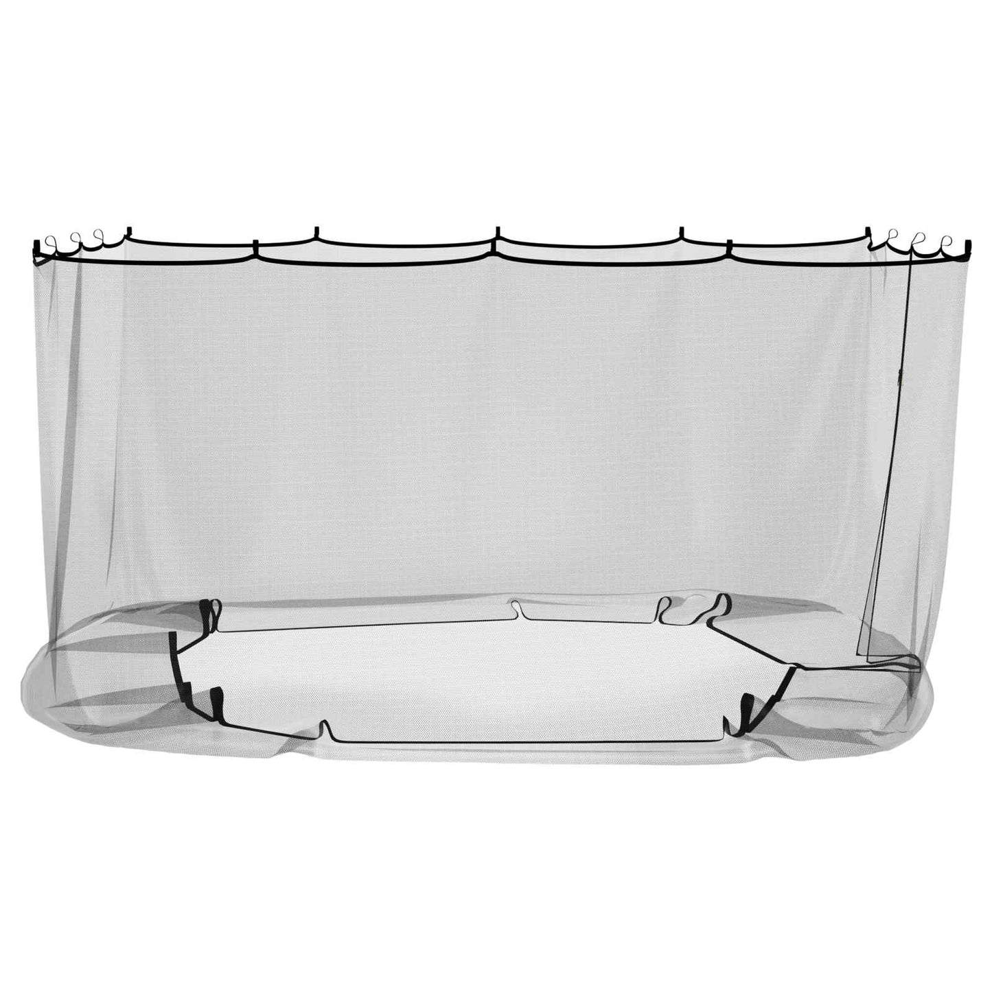 vidaXL Κουνούπι για Περίπτερο 220 mesh Μαύρο 3,6 x 3 x 2 μ Πολυεστέρας