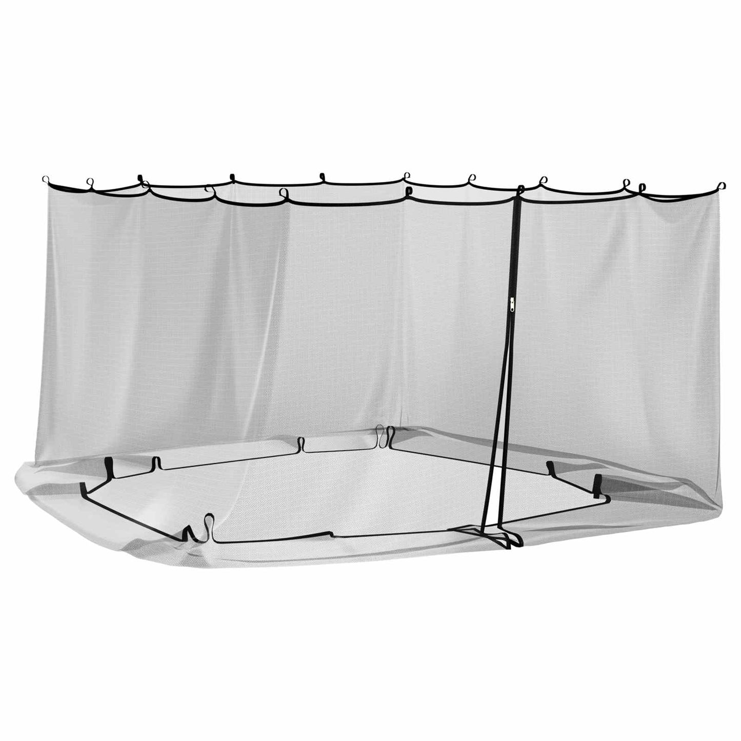 vidaXL Κουνούπι για Περίπτερο 220 mesh Μαύρο 4,5 x 3 x 2 μ Πολυεστέρας