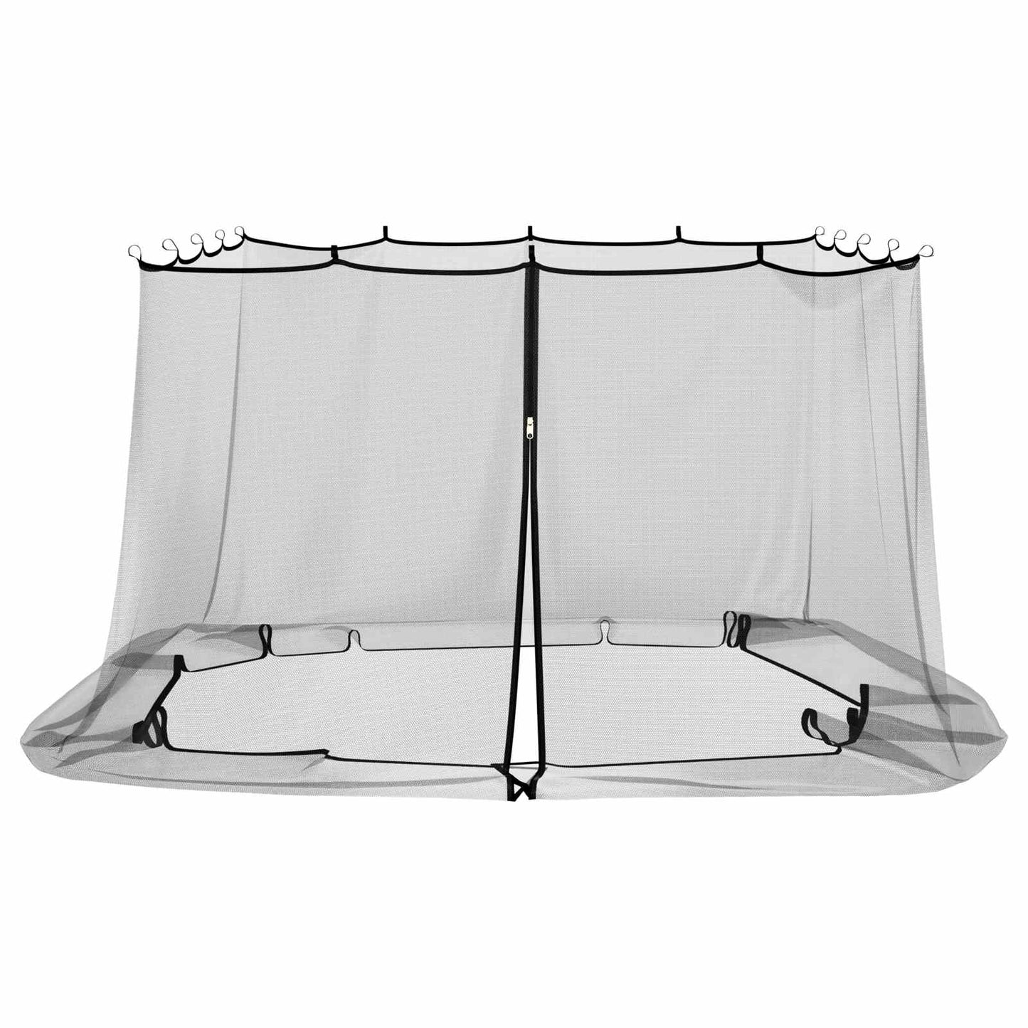 vidaXL Κουνούπι για Περίπτερο 220 mesh Μαύρο 4,5 x 3 x 2 μ Πολυεστέρας