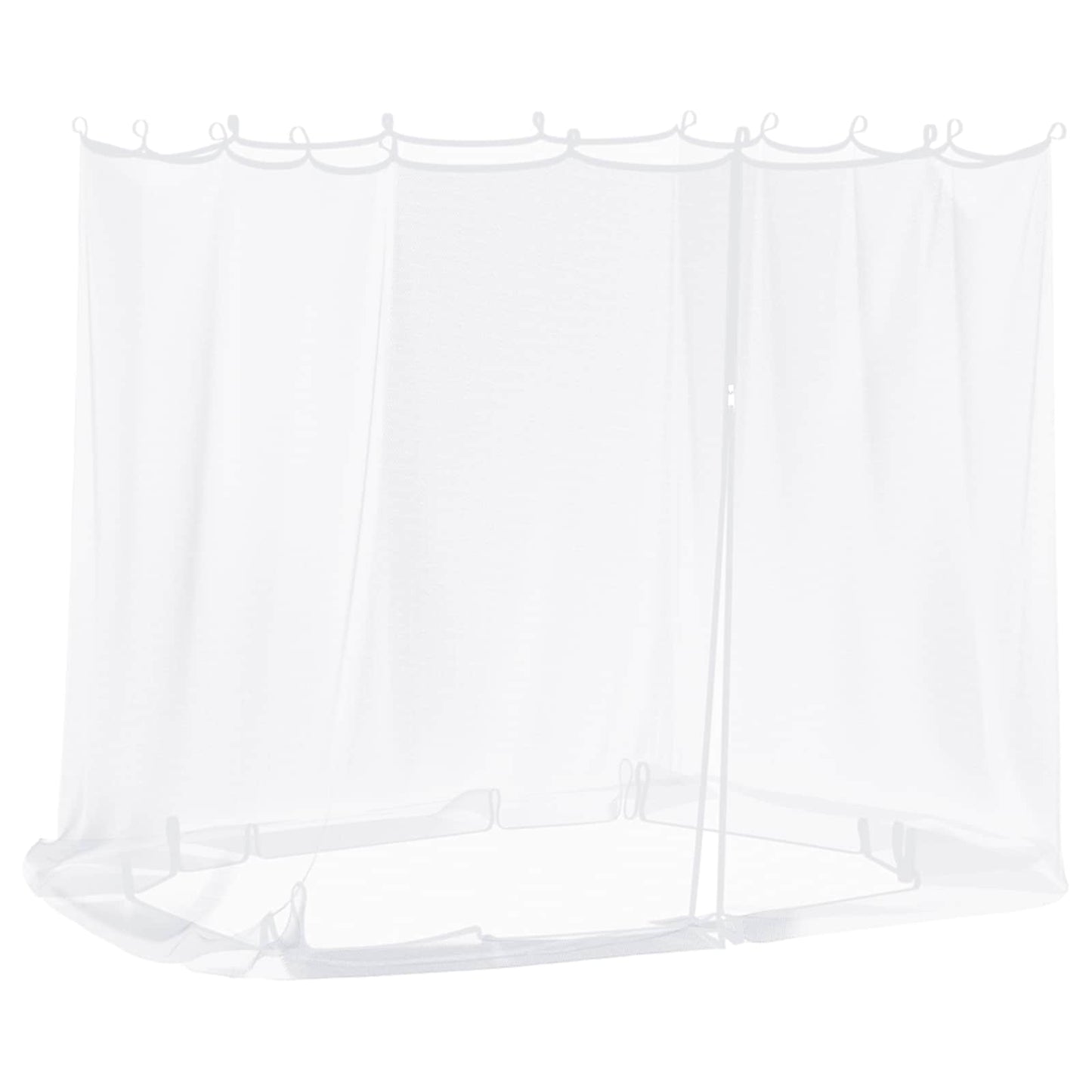 vidaXL Κουνούπι για Περίπτερο 220 mesh Λευκό 2 x 2 x 2 m Πολυεστέρας