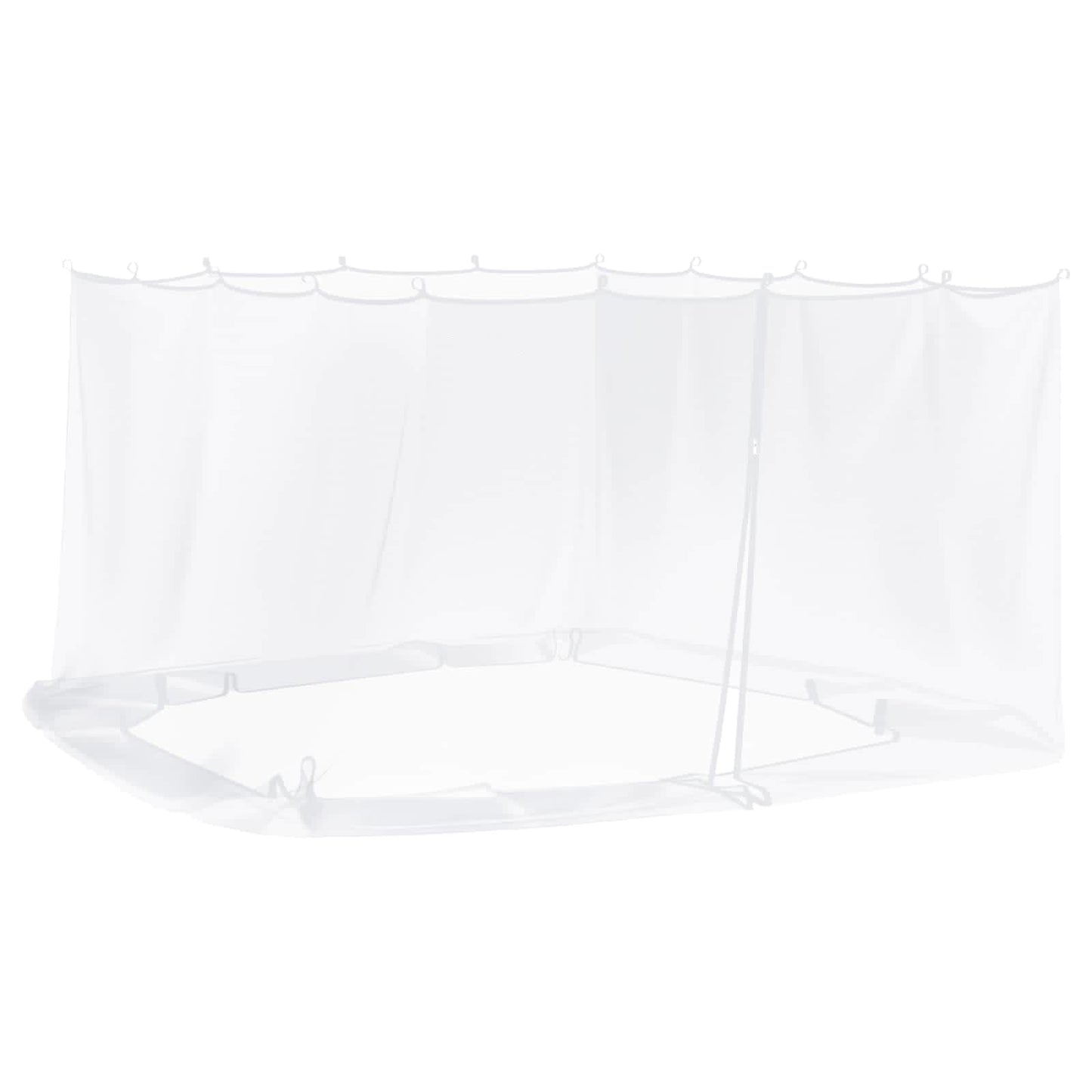 vidaXL Κουνούπι για Περίπτερο 220 mesh Λευκό 3,6 x 3,6 x 2 εκ.