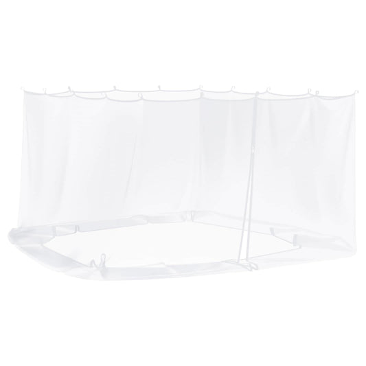 vidaXL Κουνούπι για Περίπτερο 220 mesh Λευκό 3,6 x 3,6 x 2 εκ.