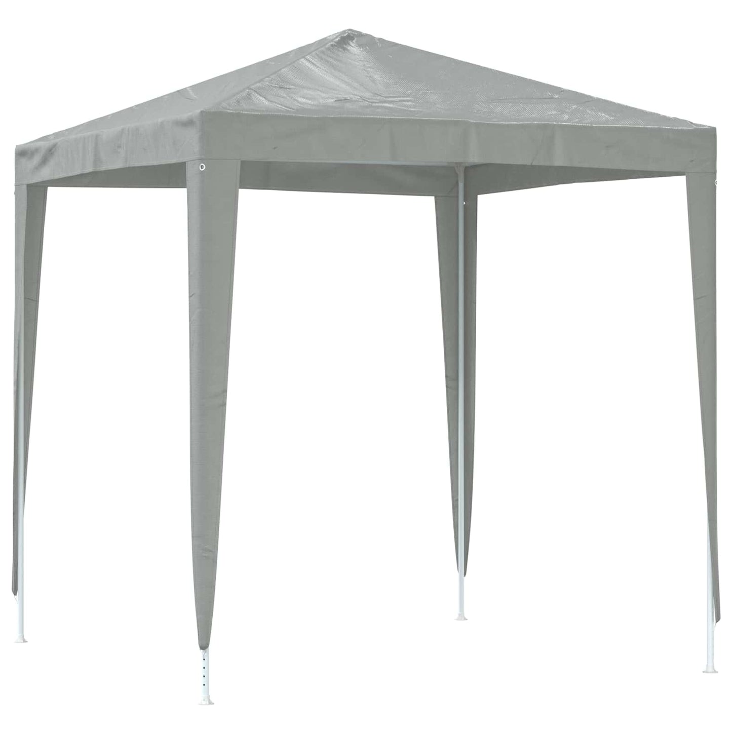 vidaXL Σκηνή Πάρτυ 200 x 200 x 240 εκ Ανοιχτό γκρι