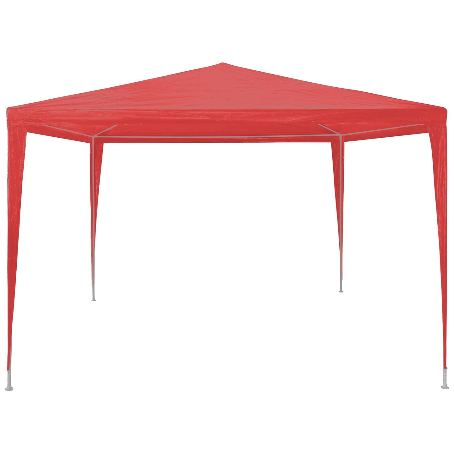 vidaXL Σκηνή Πάρτυ Κόκκινο 300 x 300 x 255 εκ
