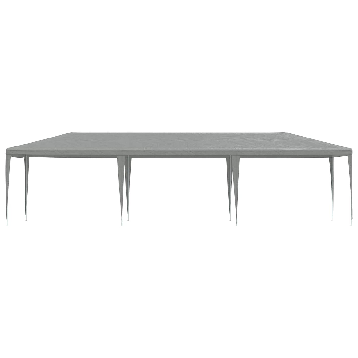 vidaXL Σκηνή Πάρτυ Ανοιχτό γκρι 900 x 300 x 255 εκ