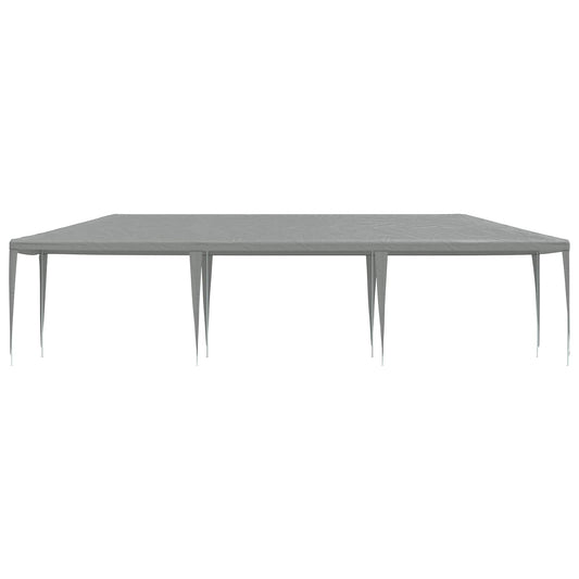 vidaXL Σκηνή Πάρτυ Ανοιχτό γκρι 900 x 300 x 255 εκ