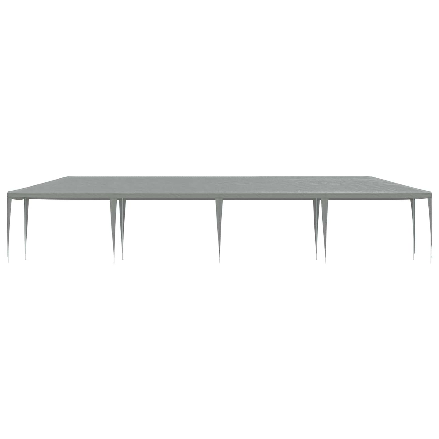 vidaXL Σκηνή Πάρτυ Ανοιχτό γκρι 1200 x 300 x 255 εκ