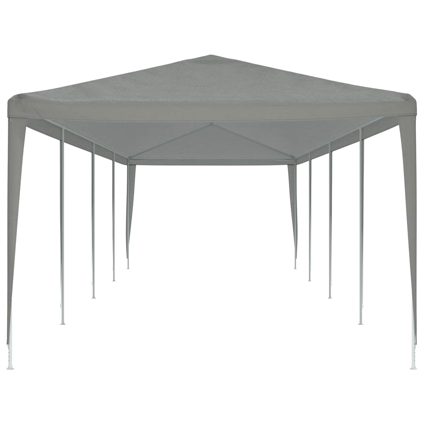 vidaXL Σκηνή Πάρτυ Ανοιχτό γκρι 1200 x 300 x 255 εκ