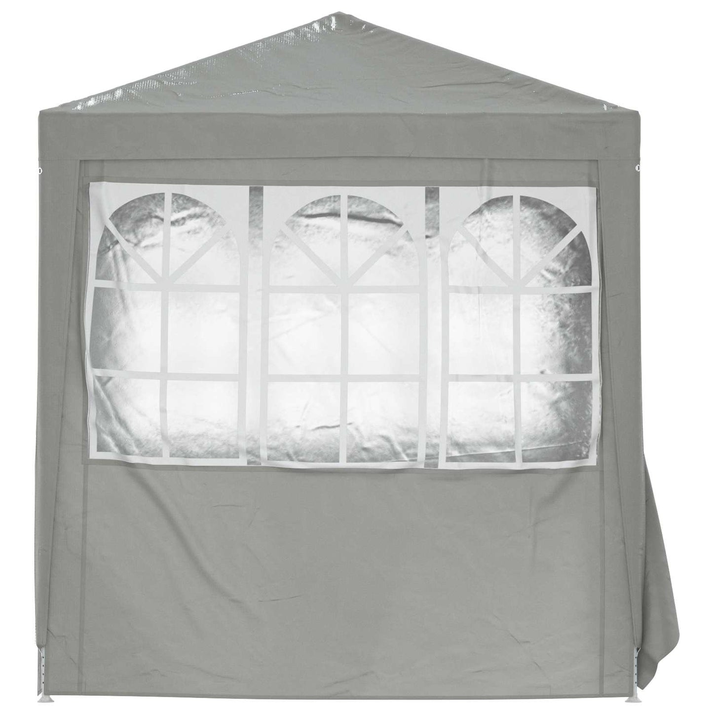 vidaXL Σκηνή Πάρτυ Ανοιχτό γκρι 200 x 200 x 240 εκ