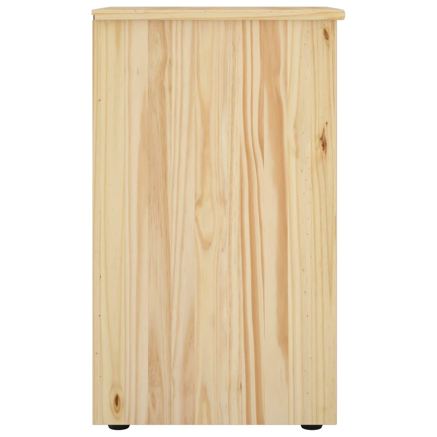vidaXL Ντουλαπιού (Cabinet) 34 x 39 x 61,5 εκ Στερεό ξύλο πεύκου Καφέ