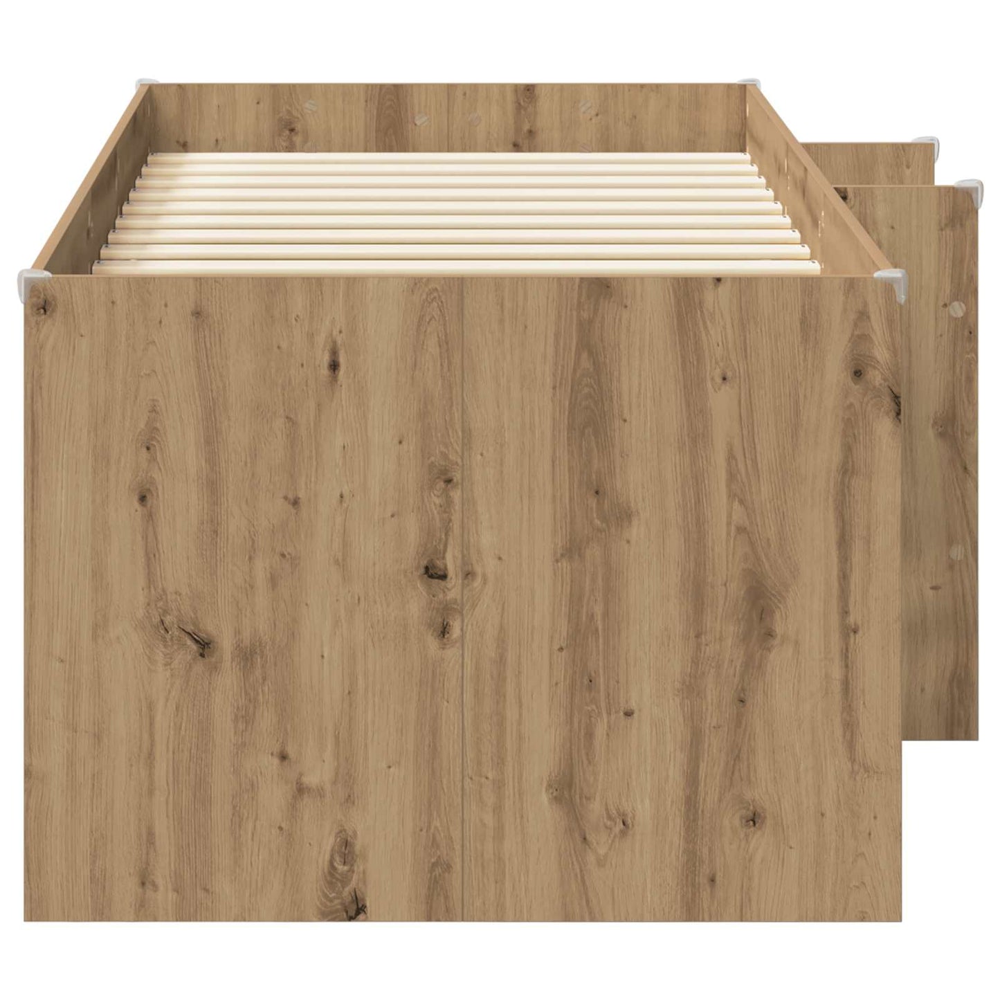 vidaXL Κρεβάτι Υψηλού Στυλ για Παιδιά 2 pcs Artisan Δρυς 98.5 x 200 εκ