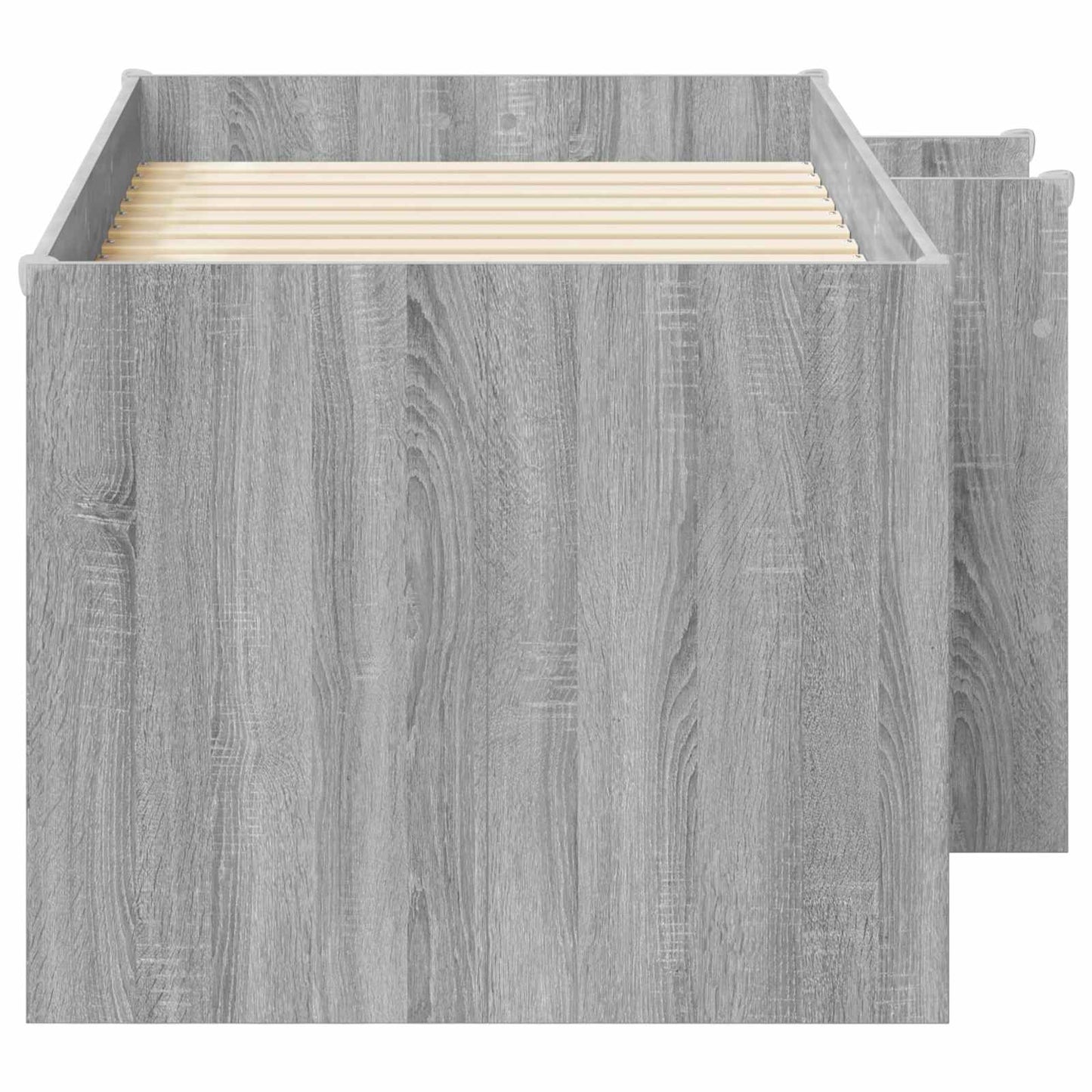 vidaXL Κρεβάτι Υψηλού Στυλ για Παιδιά 2 pcs Γκρι Sonoma