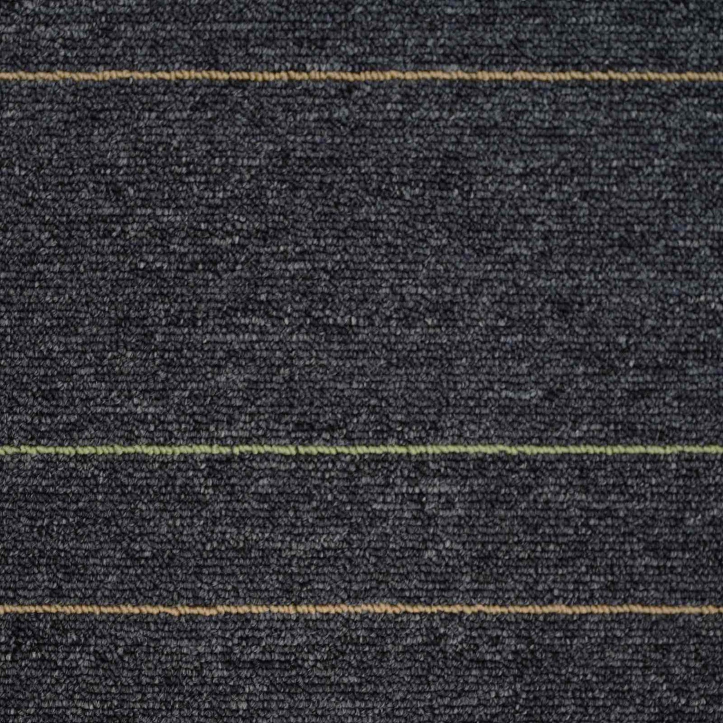 vidaXL Πλακάκι Χαλιού Σκούρο γκρι με ρίγες 50 x 50 cm 4 τμχ.