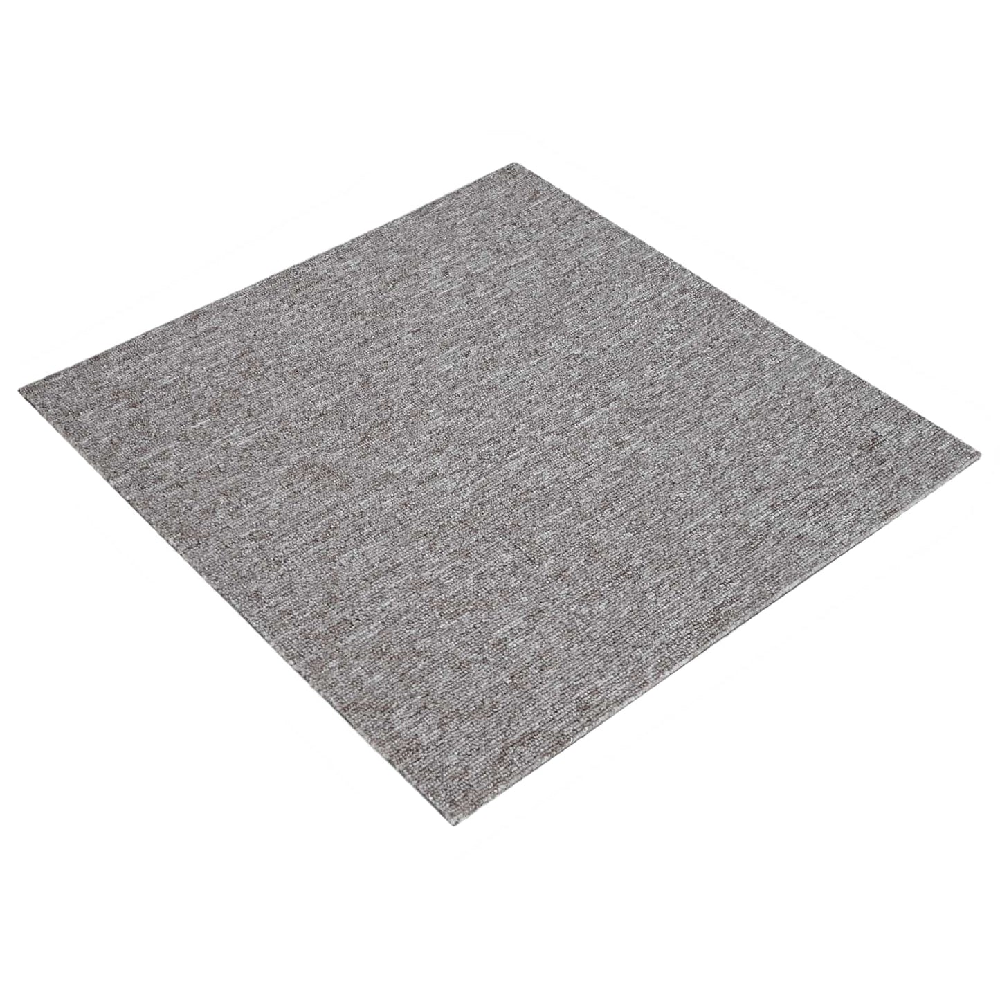 vidaXL Πλακάκι Χαλιού Καφέ 50 x 50 cm 36 τμχ. Πολυπροπυλένιο και Πίσσα