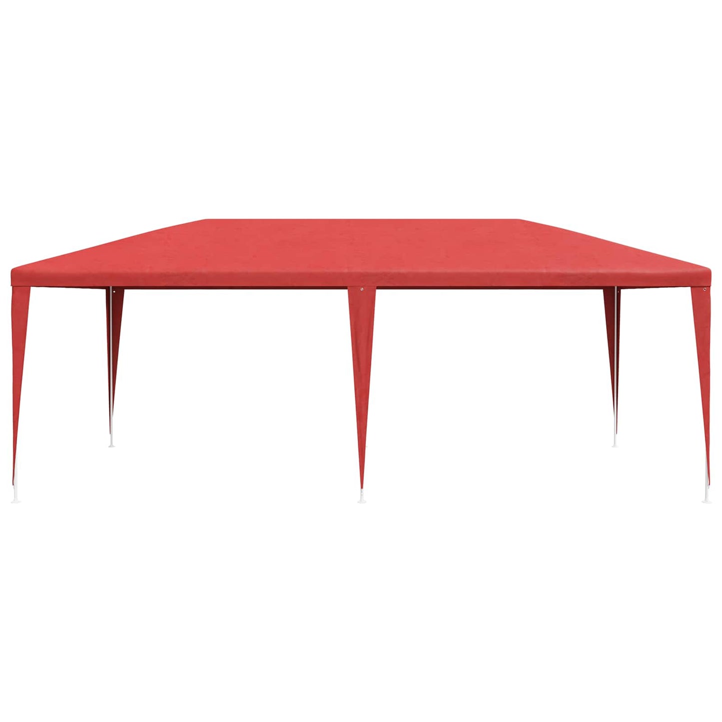vidaXL Σκηνή Πάρτυ Κόκκινο 600 x 300 x 255 εκ.