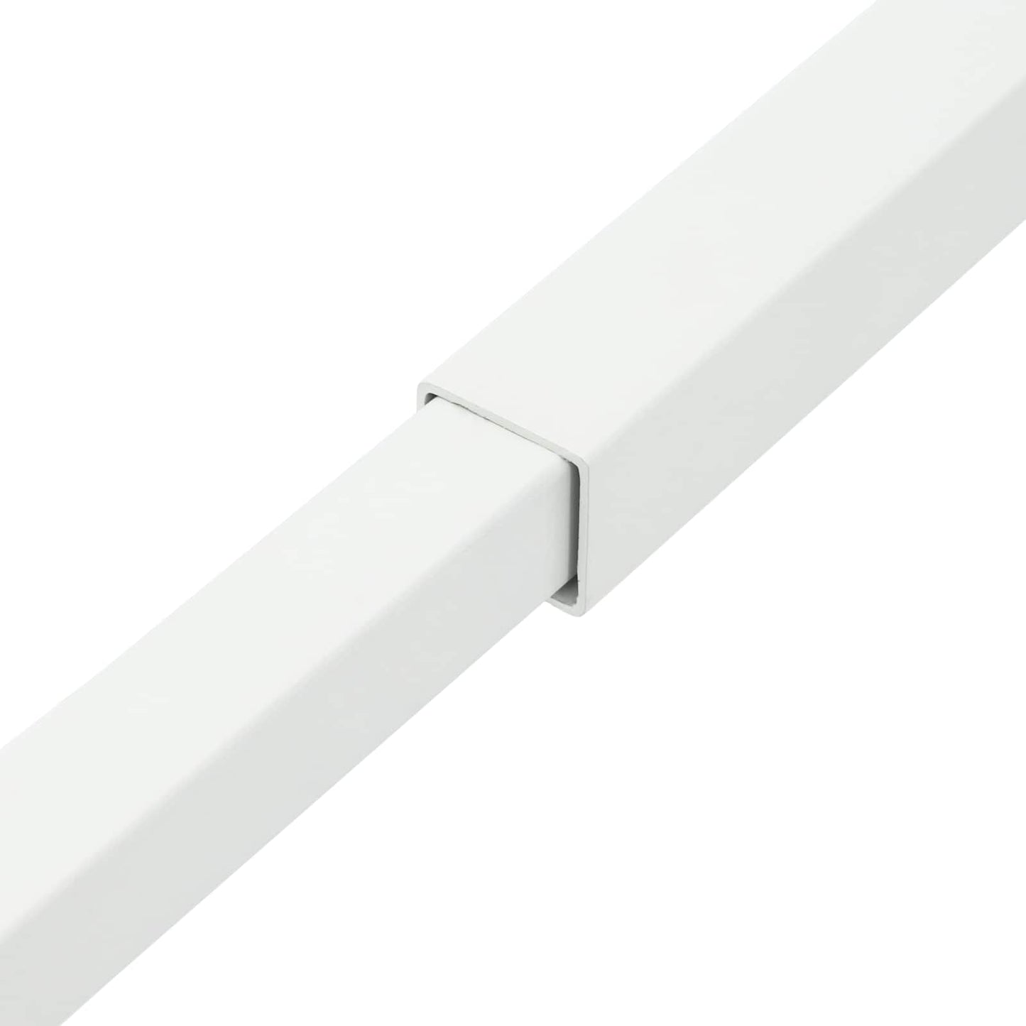 vidaXL Ρυθμιζόμενη Μπάρα Ασφαλείας Παραθύρου 6 pcs Λευκός Ατσάλι