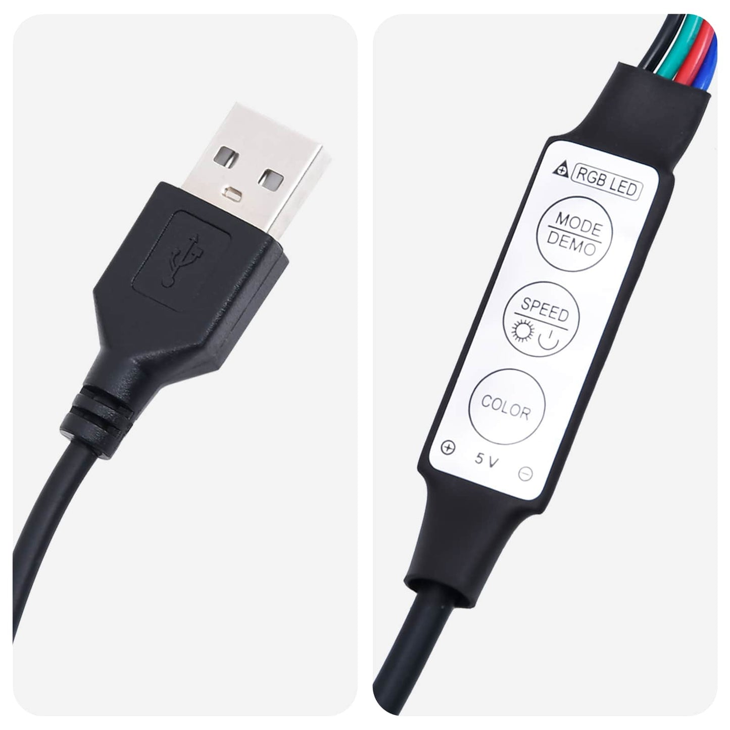 vidaXL Κεφαλάρι κρεβατιού κρεμαστό Με φωτισμό LED Σκούρο Γκρι Ύφασμα