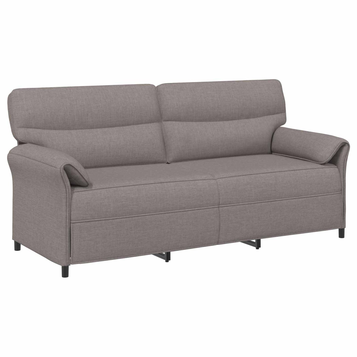 vidaXL Σετ Καναπέ 2 τμχ. Taupe Ύφασμα