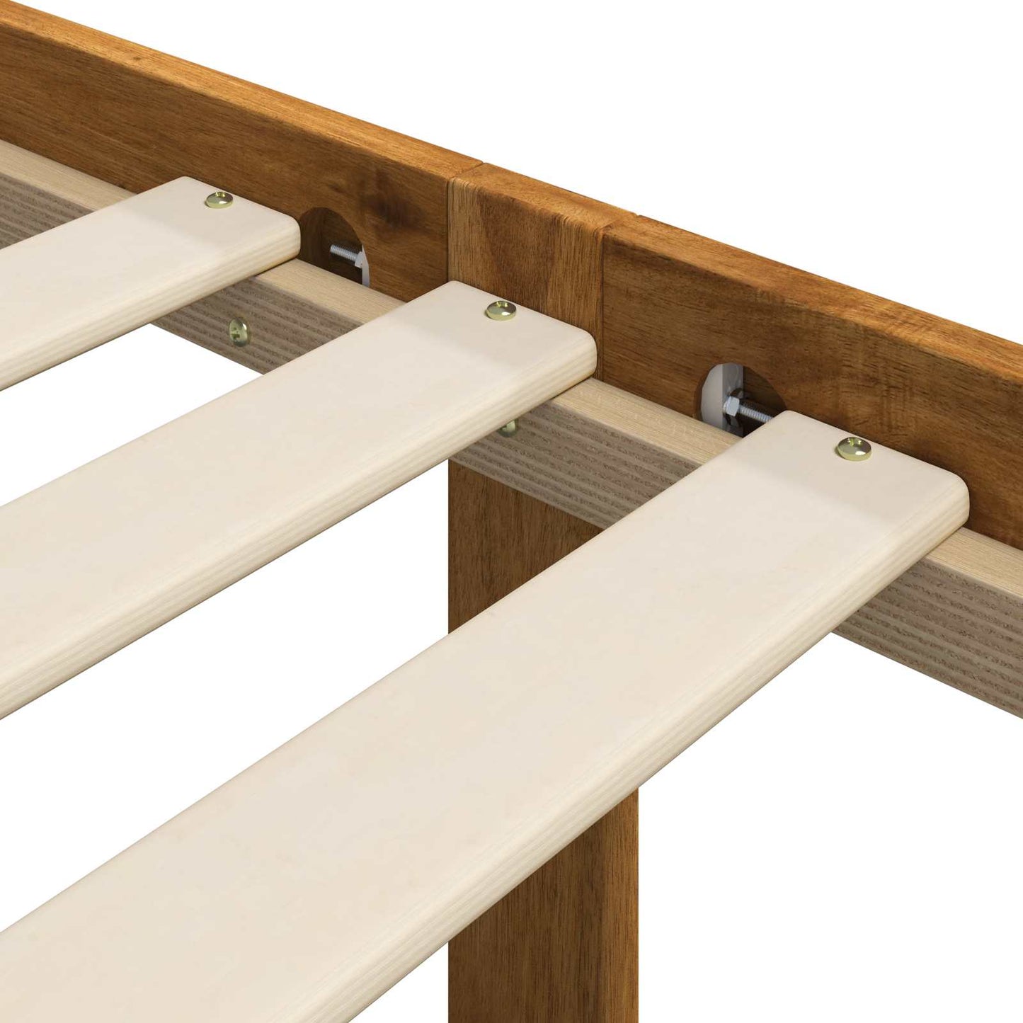 vidaXL Μονό Κρεβάτι με Κεφαλάρι ROSTOCK Φυσικό 75 x 190 cm