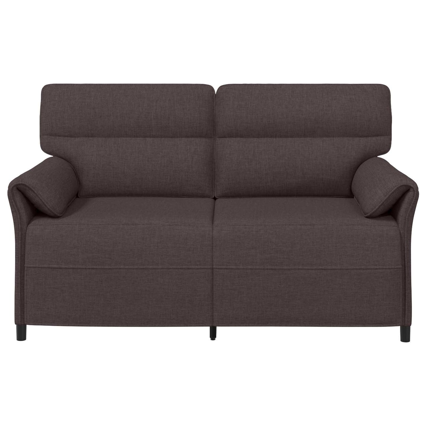 vidaXL Καναπές 100% πολυέστερ μεταλλικό πλαίσιο MDF, Κόντρα πλακέ