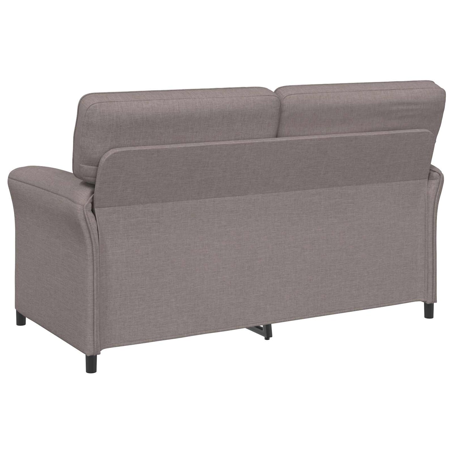 vidaXL Καναπές 100% πολυέστερ μεταλλικό πλαίσιο MDF, Κόντρα πλακέ