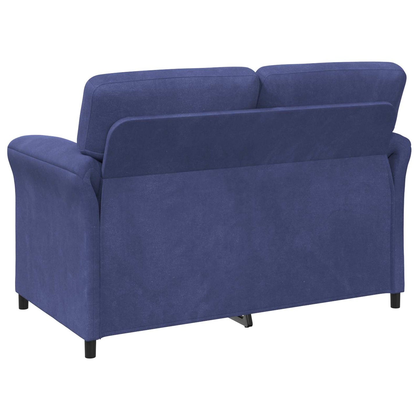 vidaXL Καναπές 2 ατόμων Μπλε Αστυνομίας 138 x 83 x 95 εκ Βελούδο