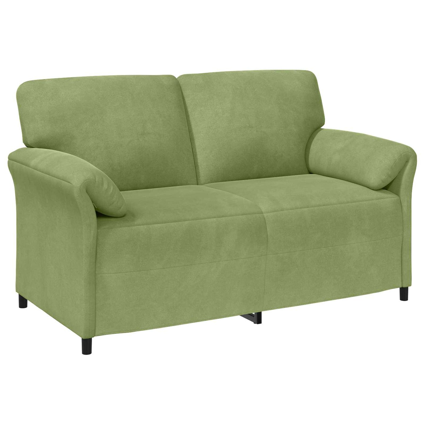 vidaXL Καναπές 2 ατόμων Ανοιχτό Πράσινο 158 x 83 x 95 εκ Βελούδο