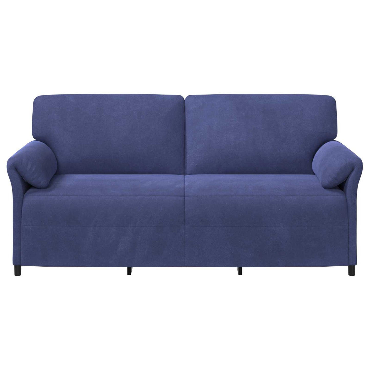 vidaXL 3-Θέσιος καναπές Μπλε Αστυνομίας 198 x 83 x 95 εκ. Βελούδο