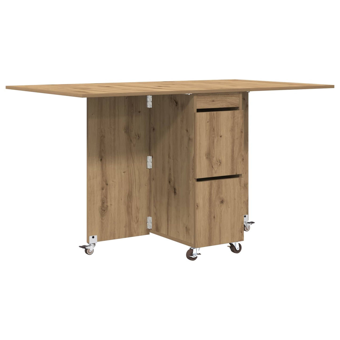 vidaXL Τραπέζι φαγητού 140 x 80 x 77 cm Επεξεργασμένο Ξύλο Ορθογώνιος