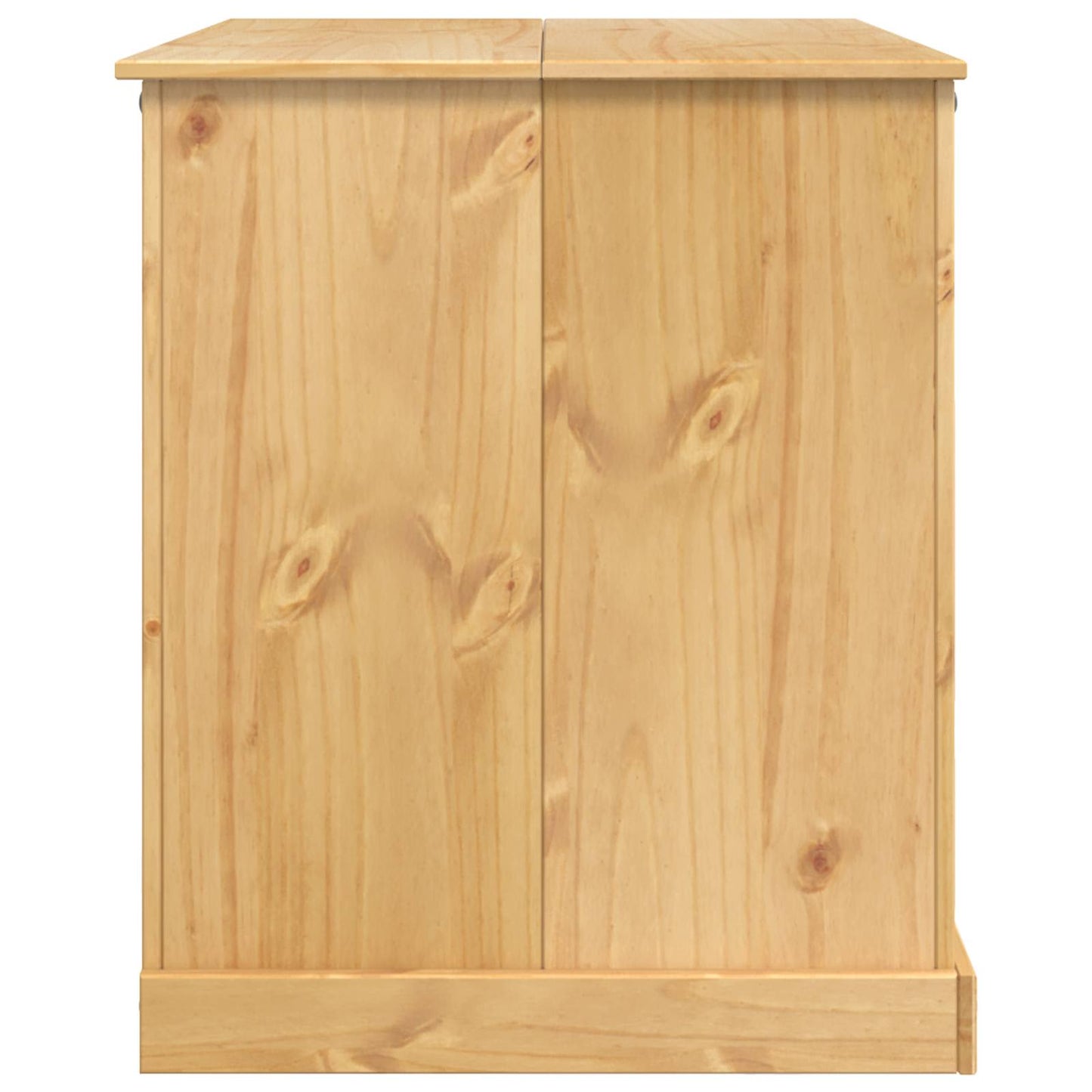 vidaXL Καρότσι Κουζίνας 2 pcs Κερί Μέλι 112 x 77 x 91,5 cm Μασίφ Πεύκο