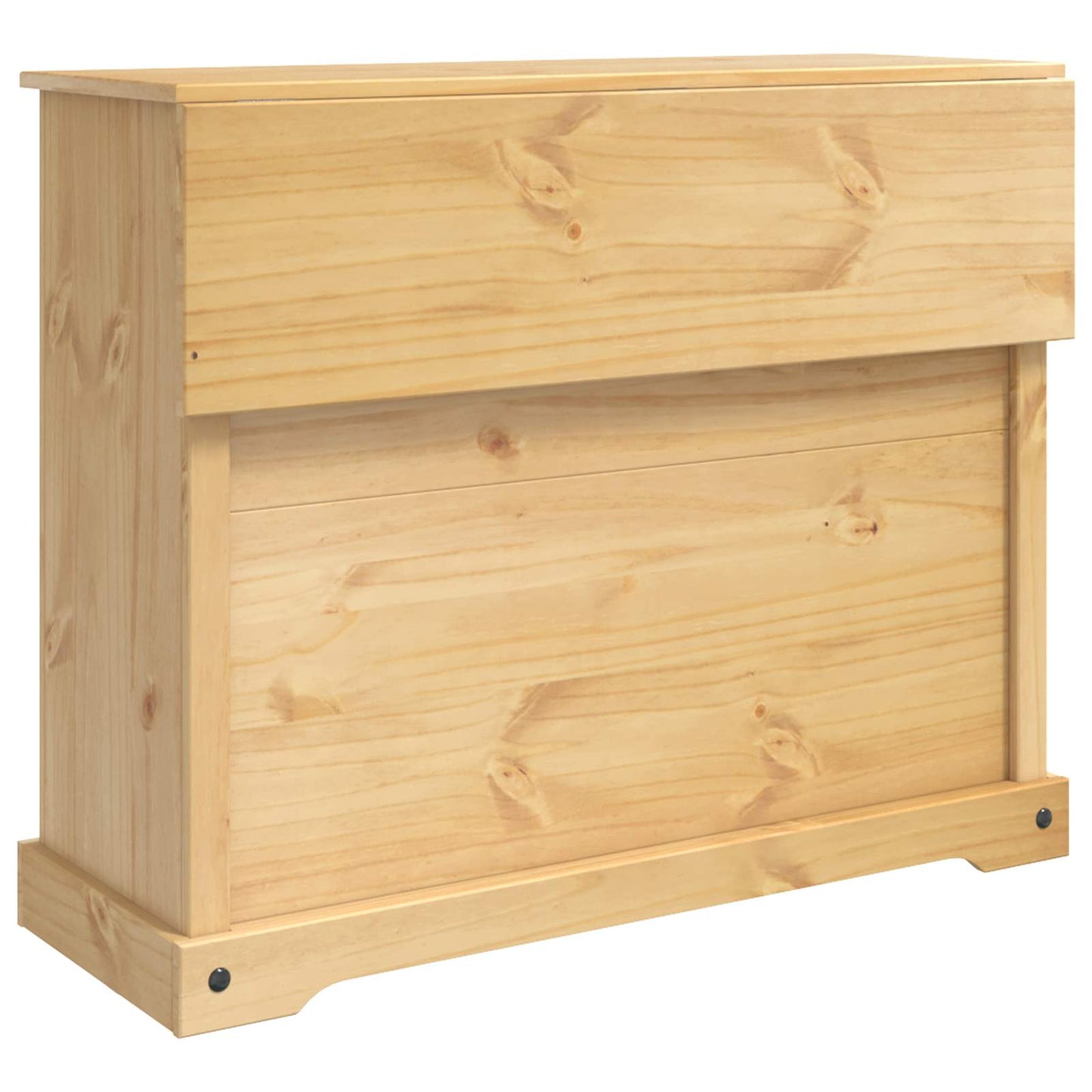 vidaXL Καρότσι Κουζίνας 2 pcs Κερί Μέλι 112 x 70 x 91,5 εκ Μασίφ Πεύκο