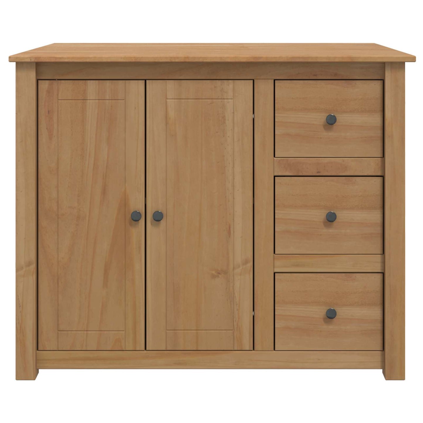 vidaXL Καρότσι Κουζίνας PANAMA 2 pcs Κερί Μέλι 112 x 77 x 90 εκ