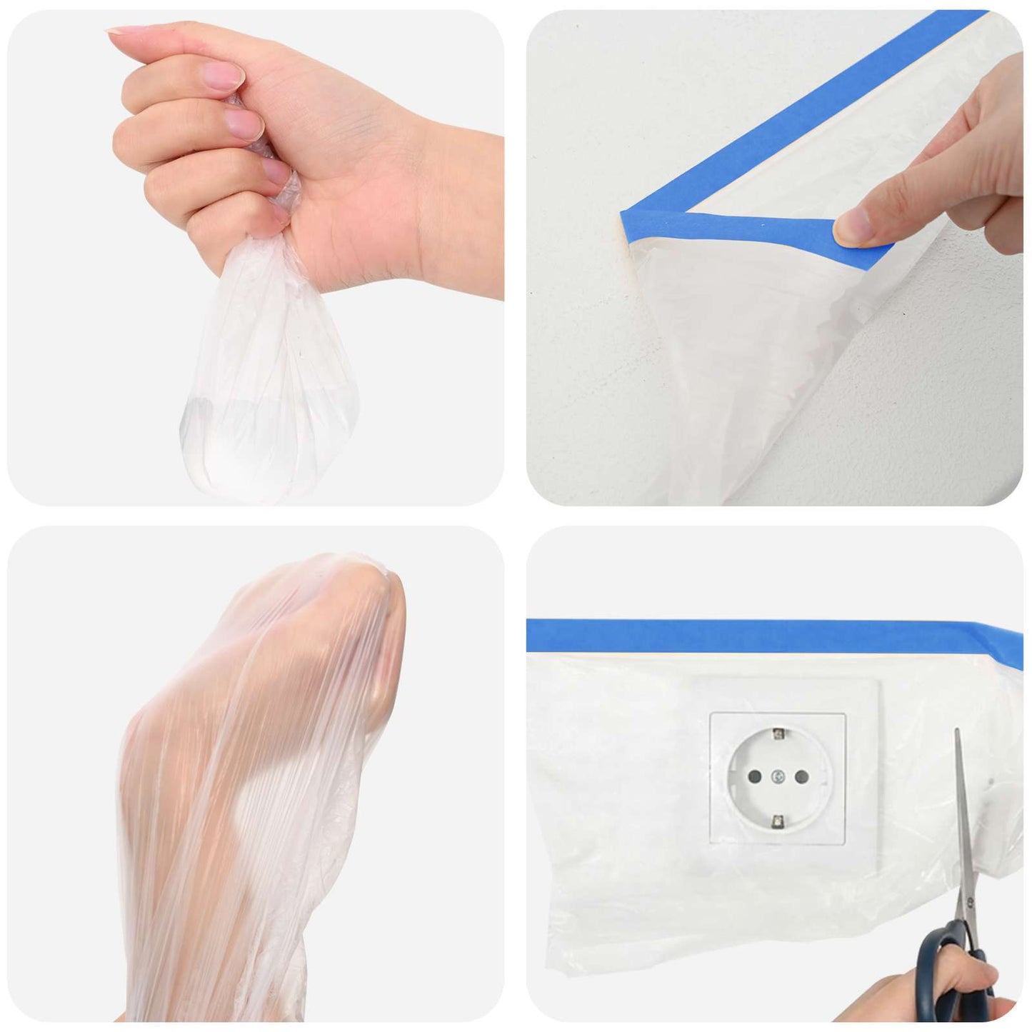 vidaXL Αυτοκόλλητη ταινία με μεμβράνη 6 pcs 140 x 2000 εκ.