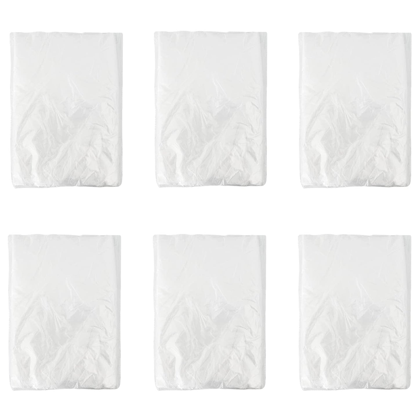 vidaXL Φύλλο σκόνης 6 pcs Διαφανές 400 x 500 cm HDPE