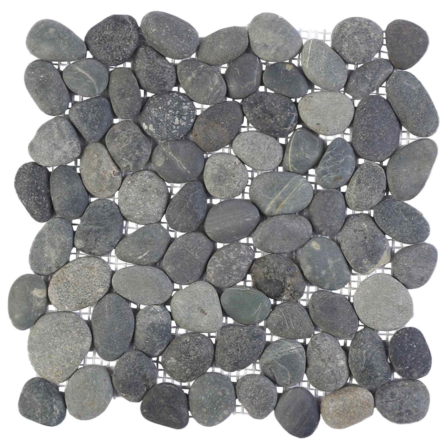 vidaXL Πέτρες Pebble Γκρι 30 x 30 cm Πέτρες Ποταμού
