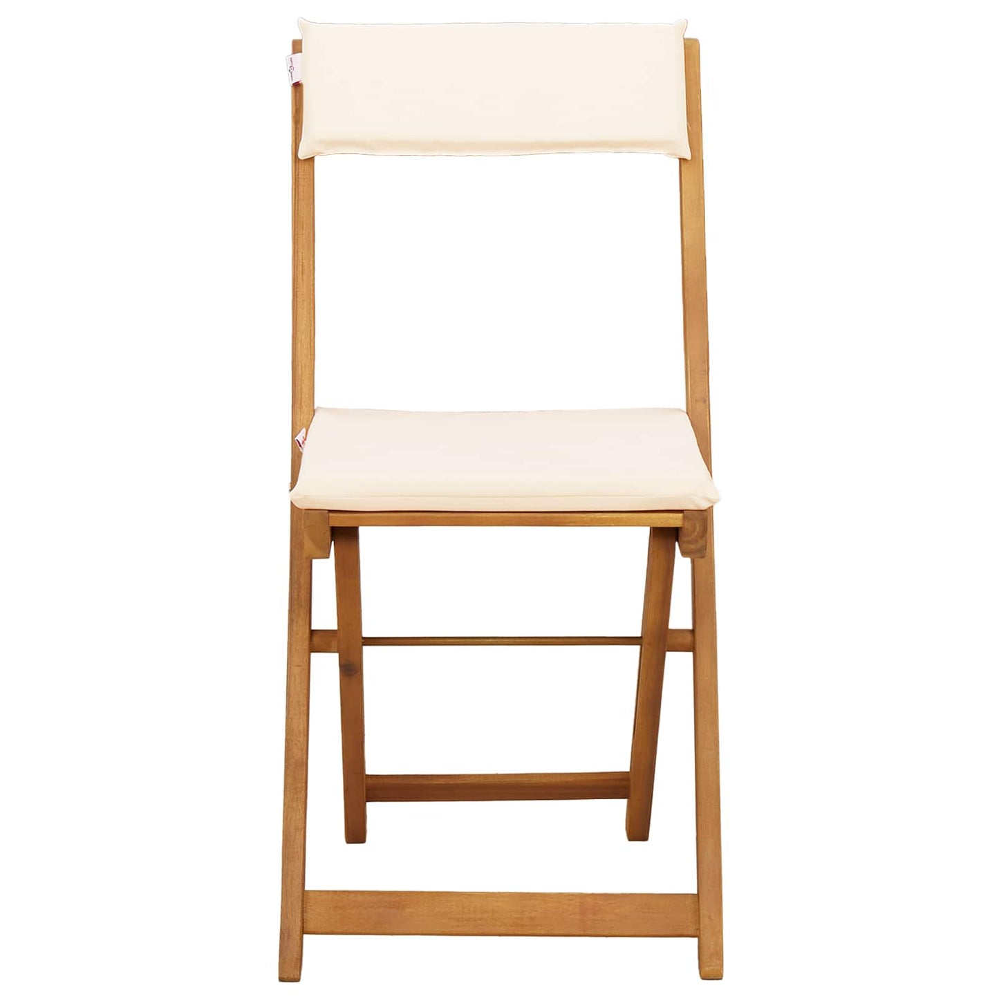 vidaXL Καρέκλες εξωτερικής βεράντας 8 pcs Λευκό κρεμ 40 x 53 x 80 εκ