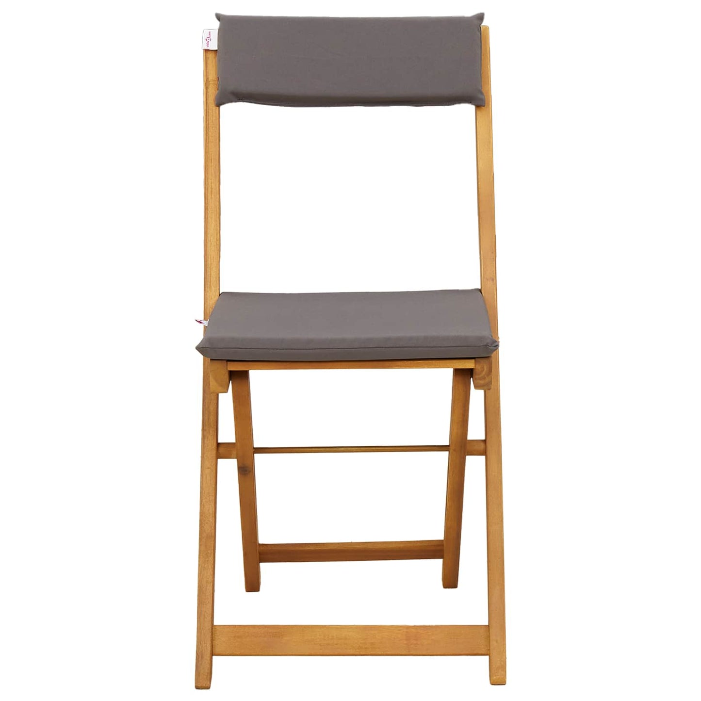 vidaXL Καρέκλες εξωτερικής βεράντας 8 pcs Σκούρο Γκρι 40 x 53 x 80 εκ