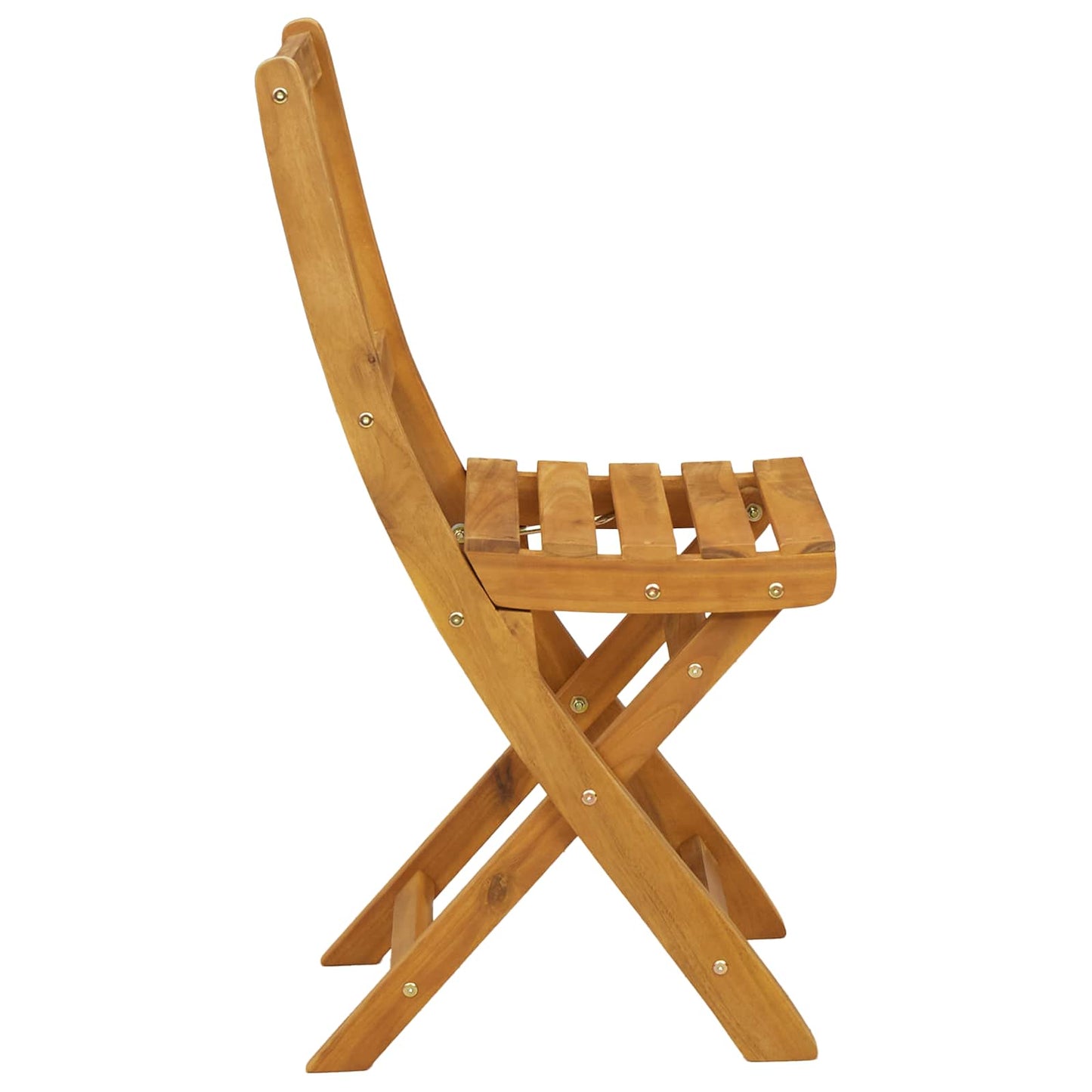 vidaXL Καρέκλες εξωτερικής βεράντας 6 pcs Φυσικό Στερεό Ξύλο Ακακίας