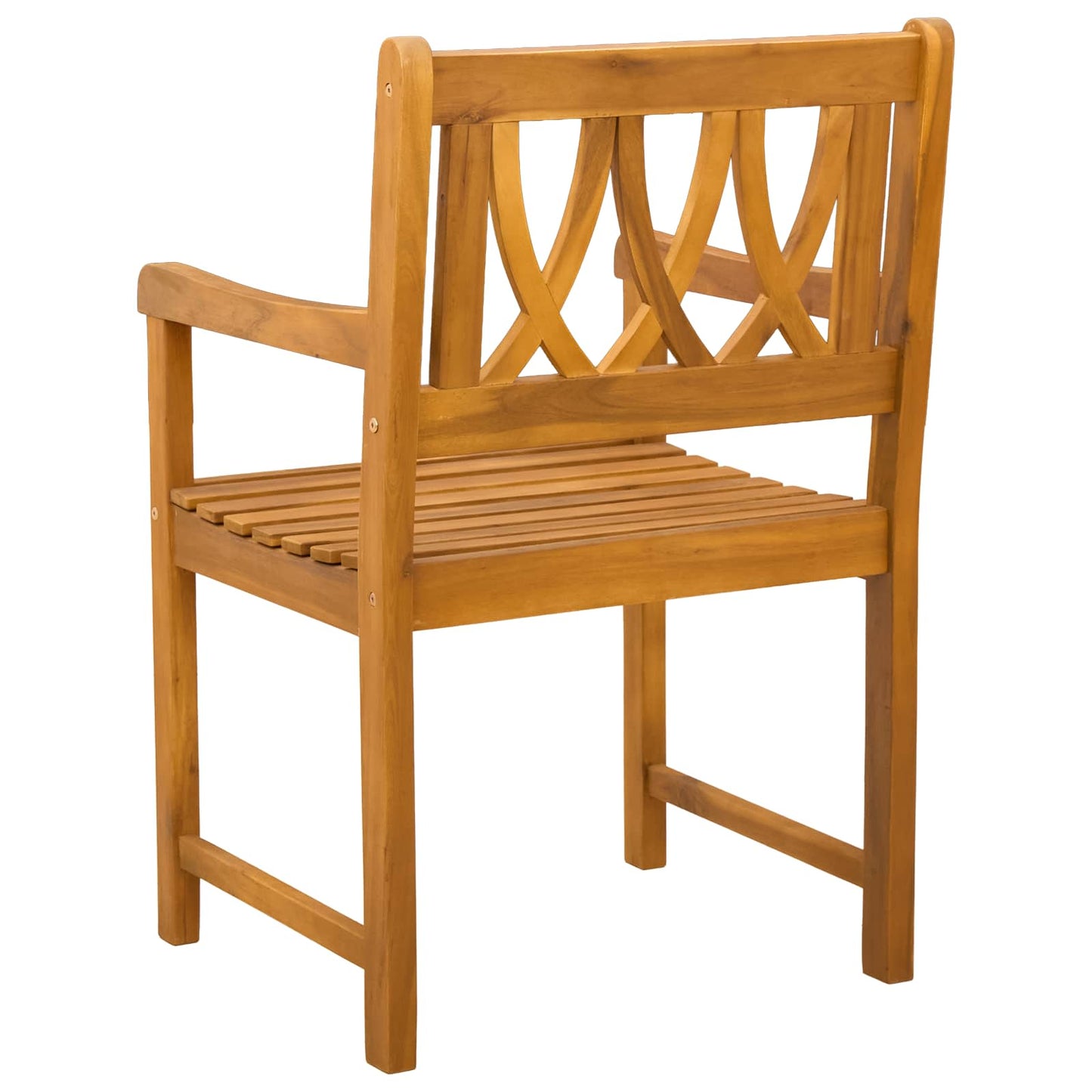 vidaXL Εξωτερικός πάγκος 8 pcs Φυσικό 56 x 55,5 x 90 εκ.