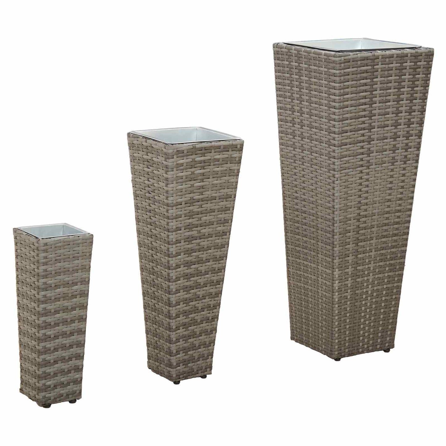 vidaXL Σετ Υπαίθριας Χρήσης 3 pcs Μέταλλο