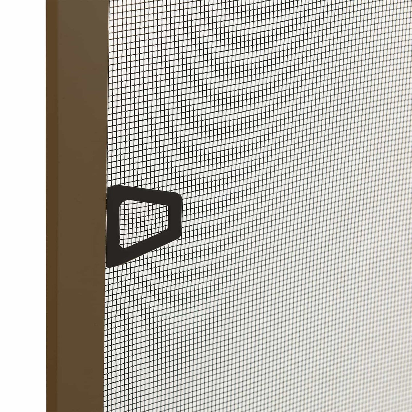 vidaXL Σκηνίδα Εντόμων Για Παράθυρα Καφέ 110 x 130 cm