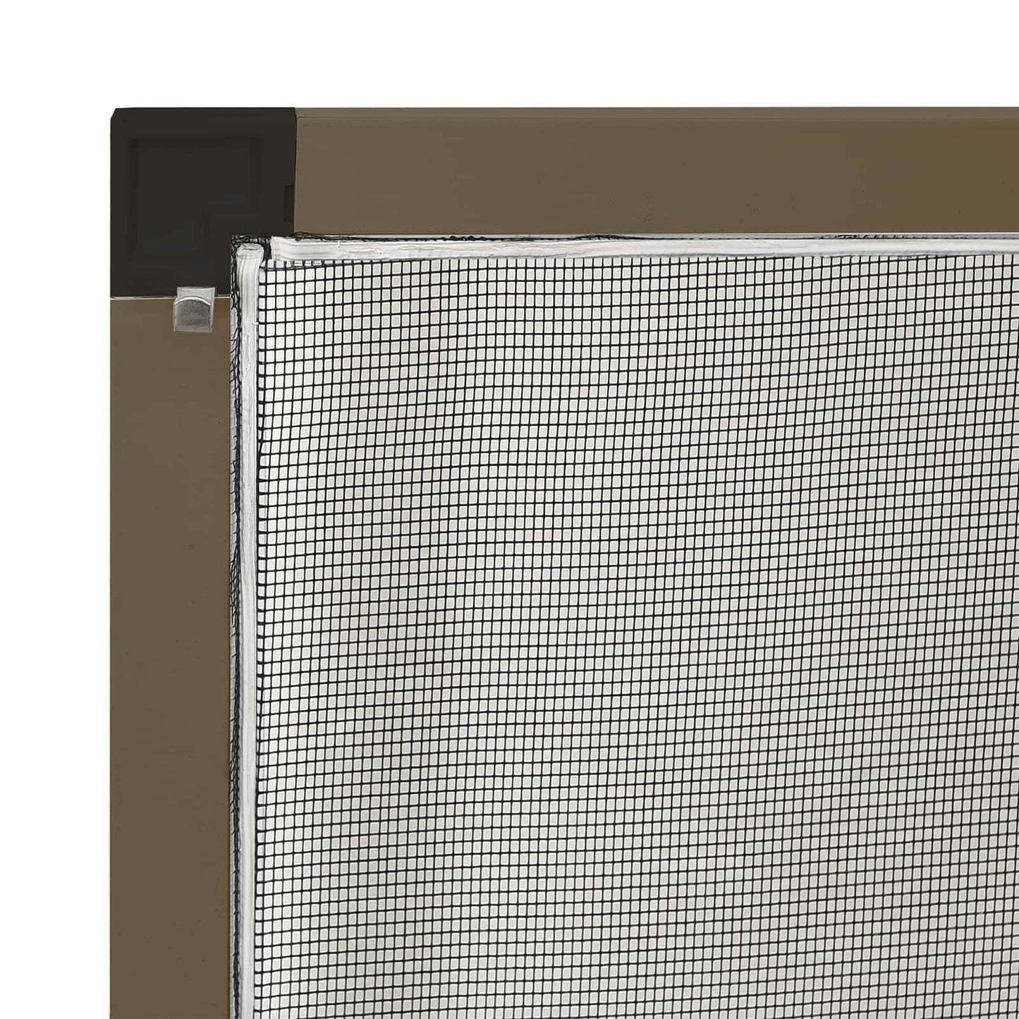 vidaXL Σκηνίδα Εντόμων Για Παράθυρα Καφέ 130 x 150 cm