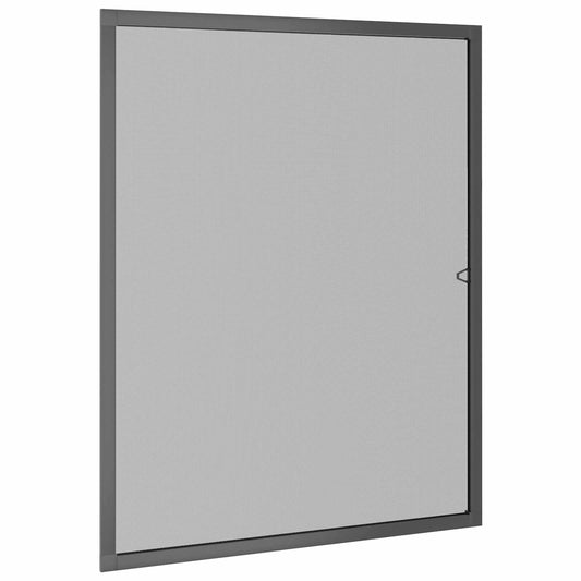 vidaXL Σκηνίδα Εντόμων Για Παράθυρα Ανθρακί 110 x 130 cm
