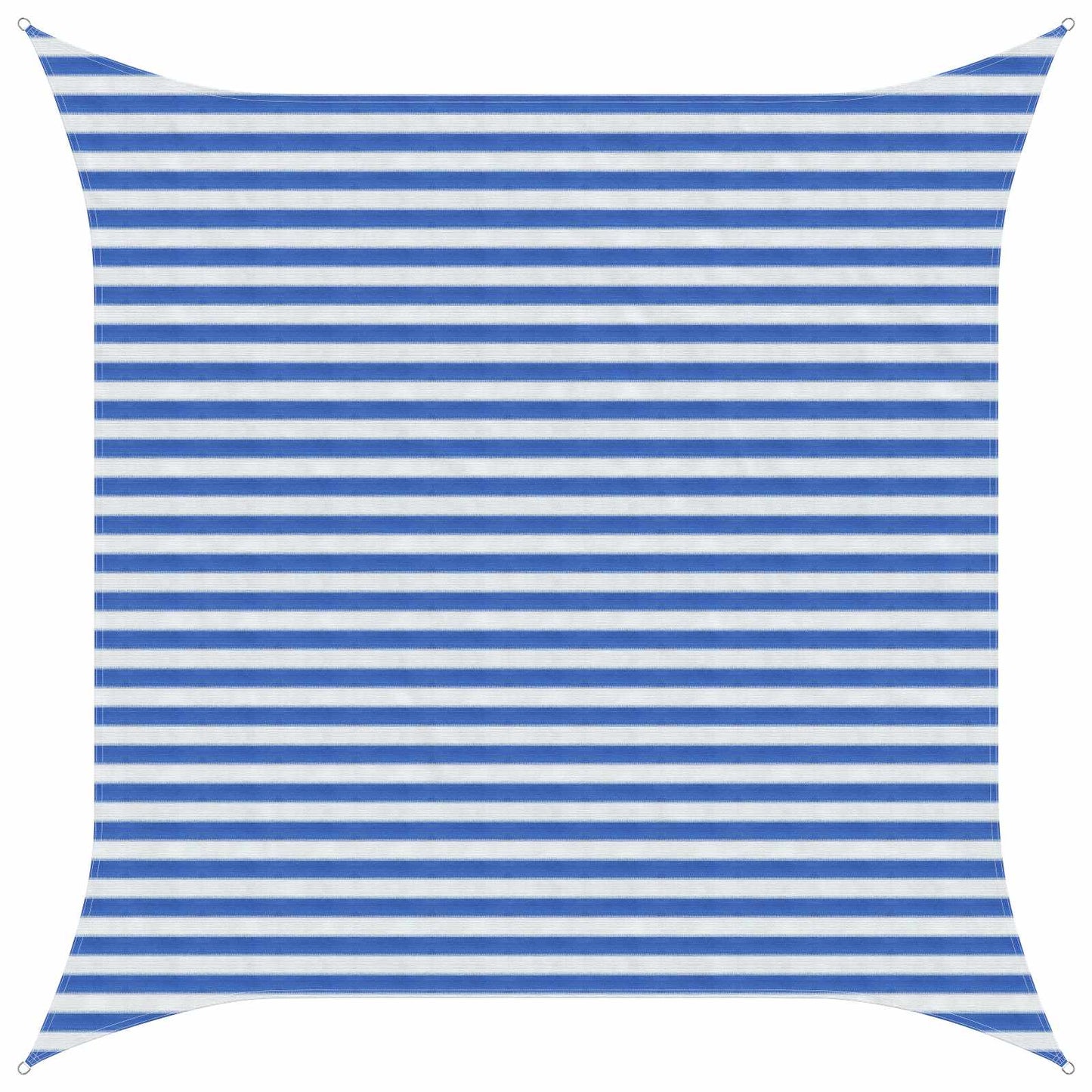 vidaXL Ικανότητα Σκίασης Μπλε και άσπρο 3 x 3 m HDPE