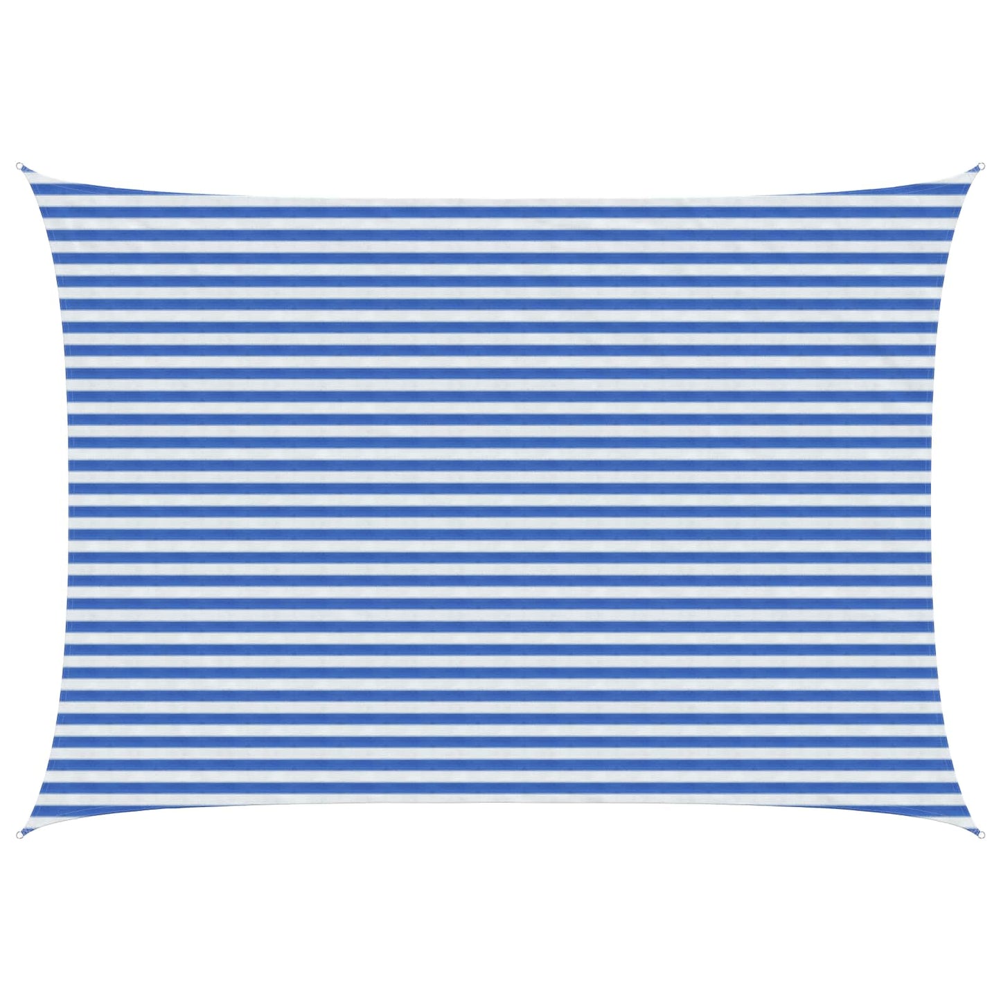 vidaXL Ικανότητα Σκίασης Μπλε και άσπρο 3,5 x 4,5 m HDPE