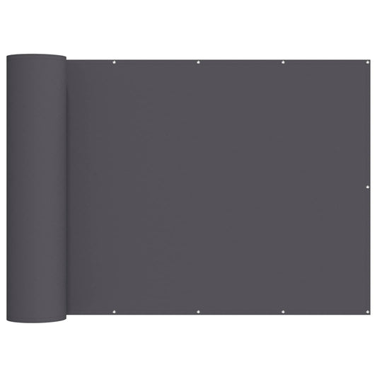 vidaXL Αδιάφανο σκίαστρο μπαλκονιού 180 x 300 cm