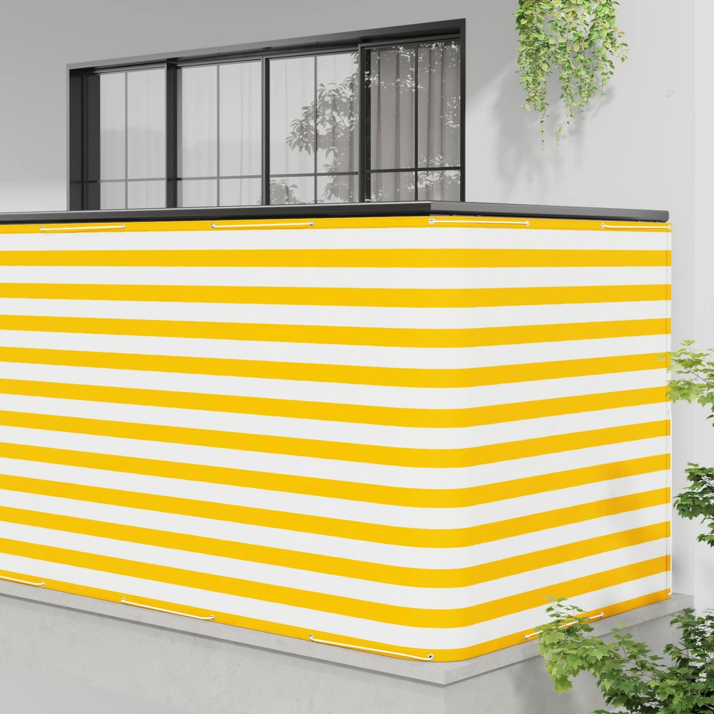 vidaXL Αδιάφανο σκίαστρο μπαλκονιού 150 x 300 cm