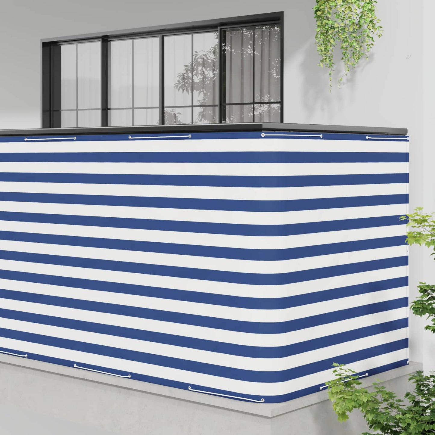 vidaXL Αδιάφανο σκίαστρο μπαλκονιού 150 x 400 cm